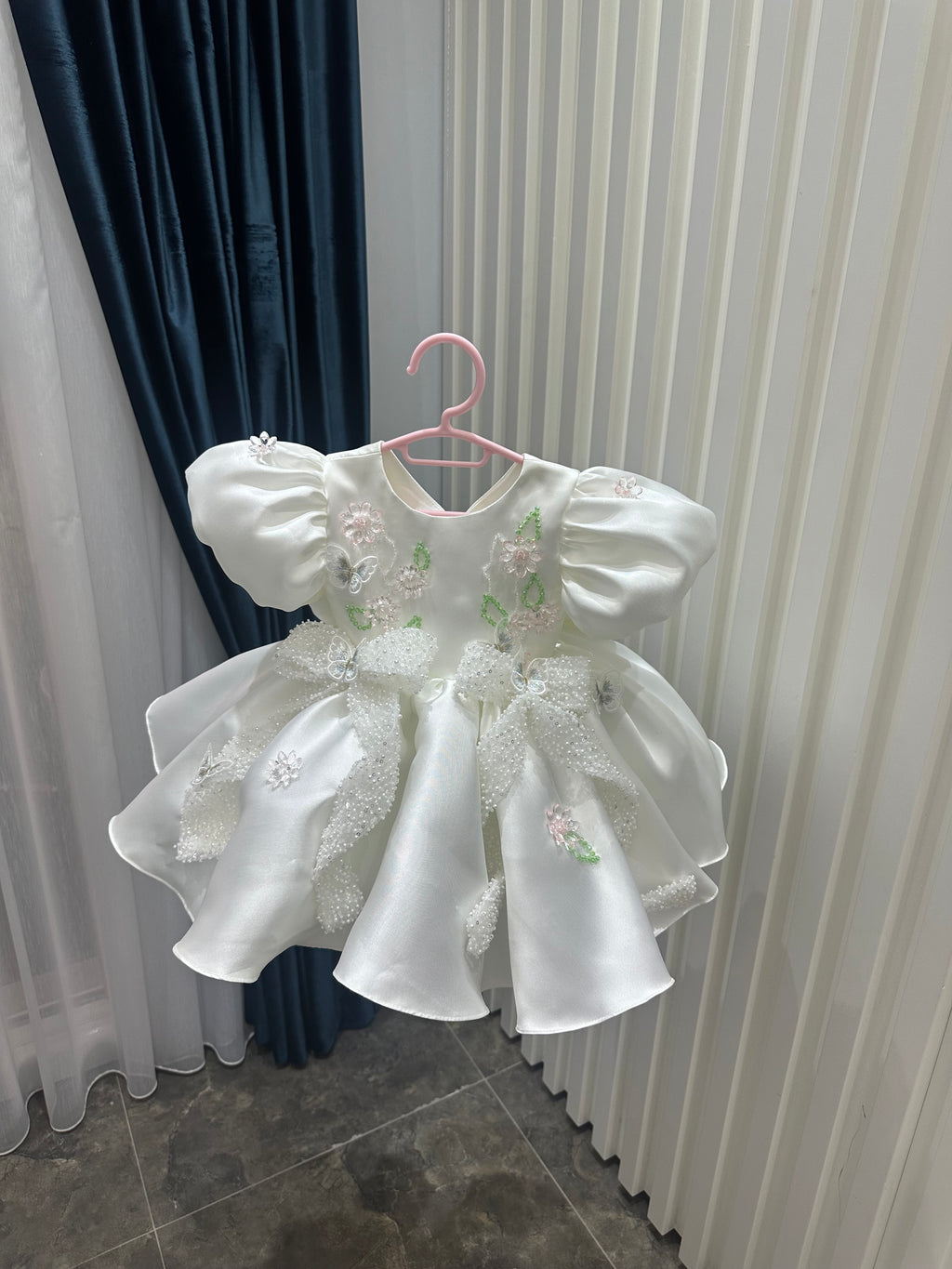 Handmade Luxury Baby Girl Dress