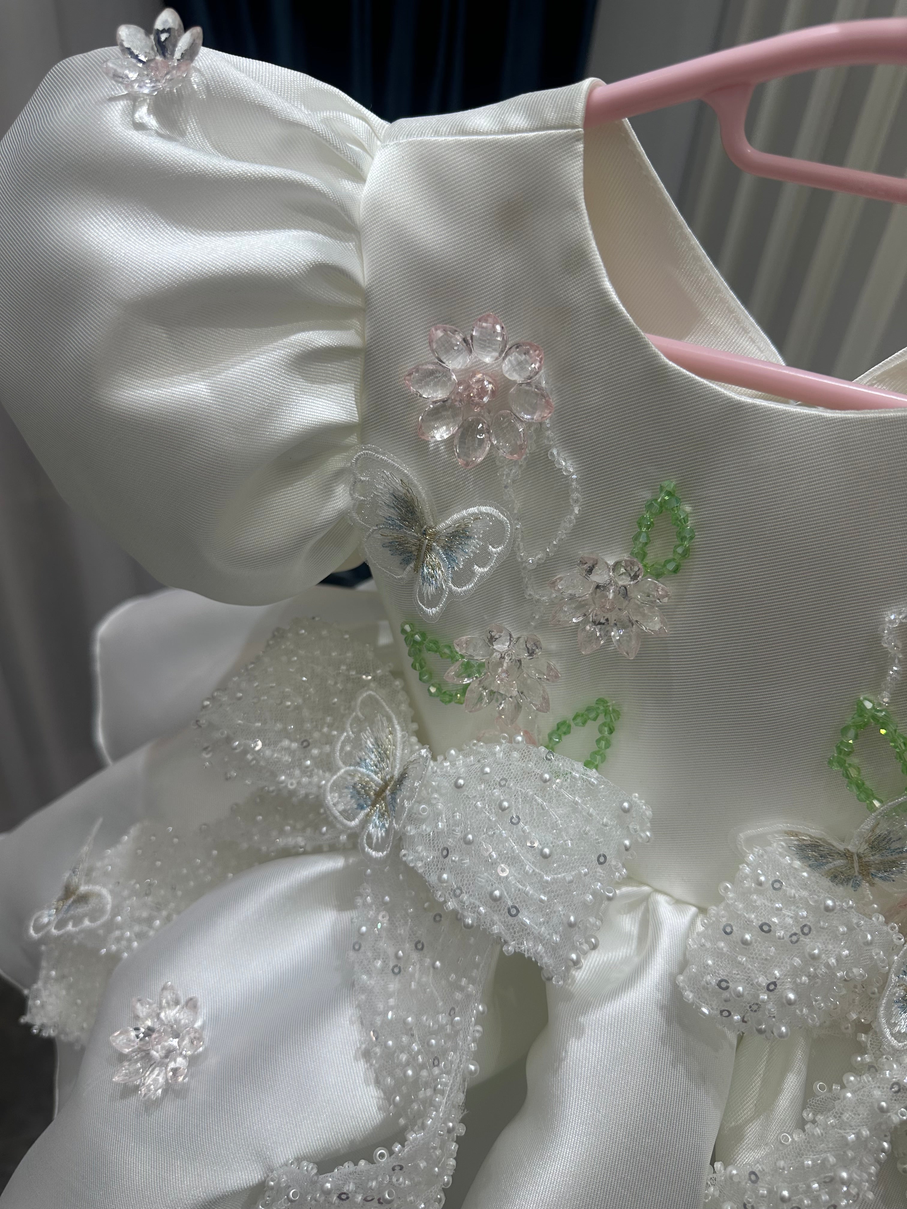 Handmade Luxury Baby Girl Dress