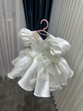 Handmade Luxury Baby Girl Dress